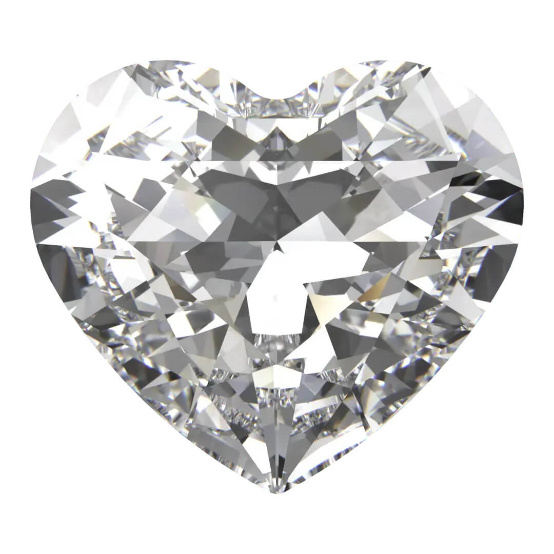 Swarovski 4815 Heart Crystal